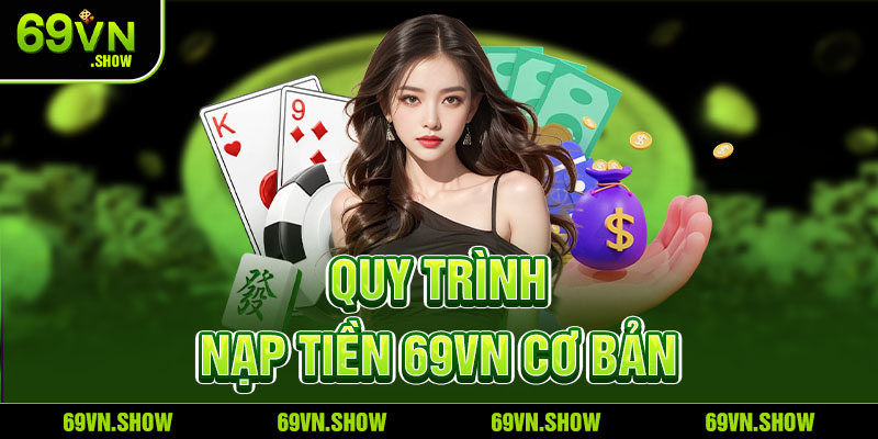 Quy trình nạp tiền 69vn cơ bản